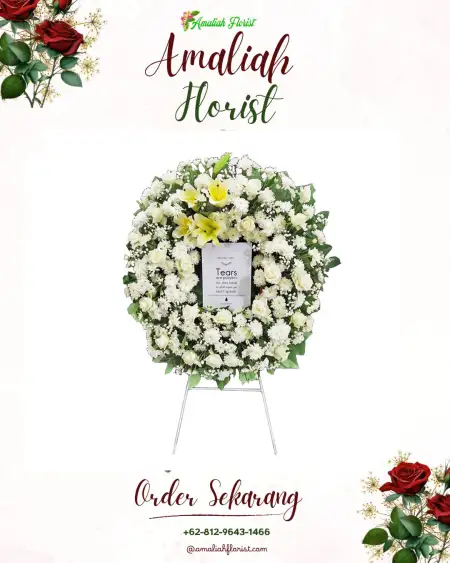 Krans Bunga Duka Kendel